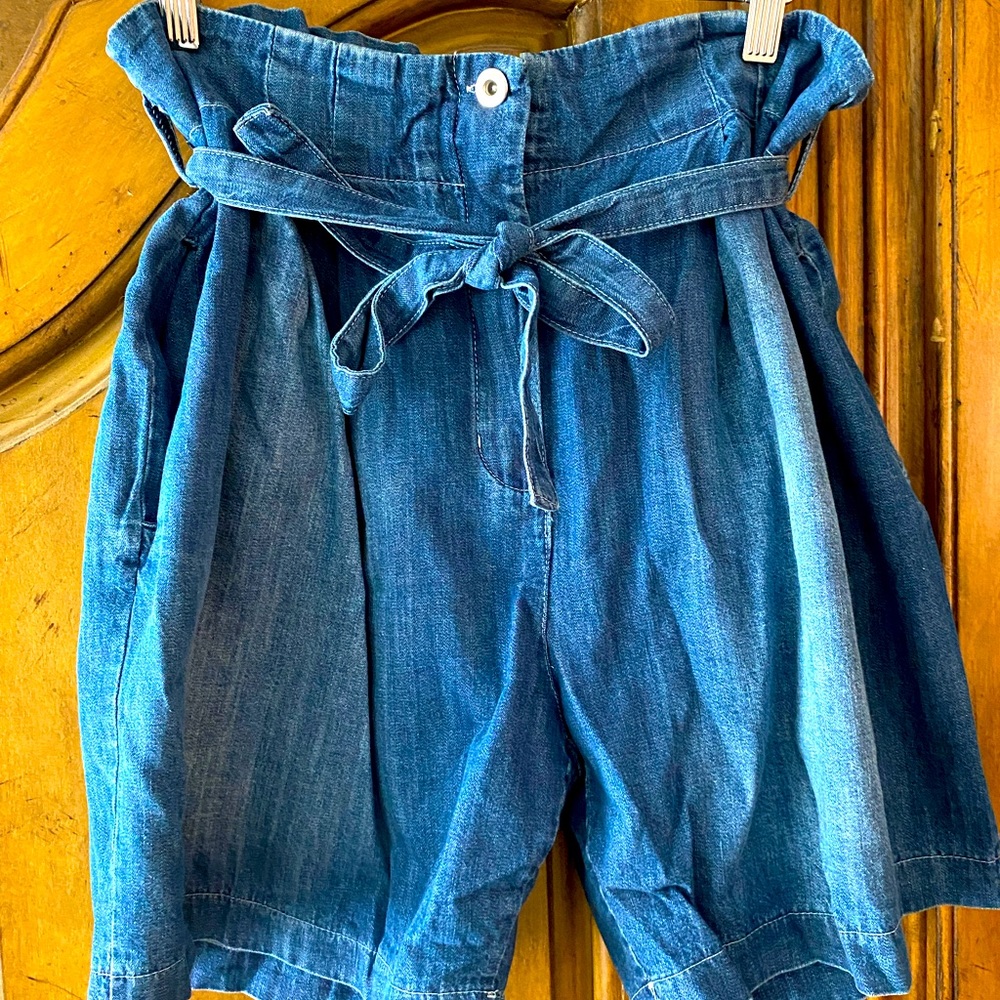 NWT Made In Italy Suzy D London Tensile Shorts